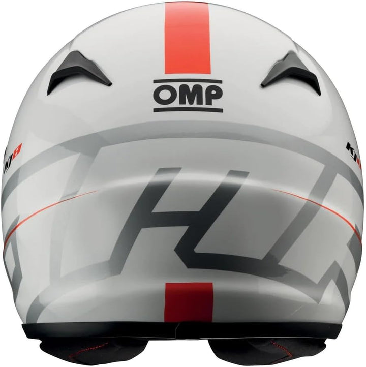 OMP KJ8 EVO CMR WEISS HELM XS KARTING, Weiss