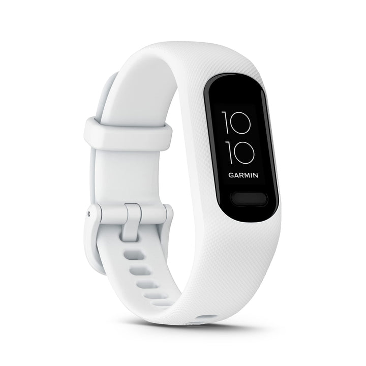 Garmin vívosmart 5 – Fitness-Tracker mit extragrossem OLED-Touchdisplay, Gesundheitsfunktion wie Sch