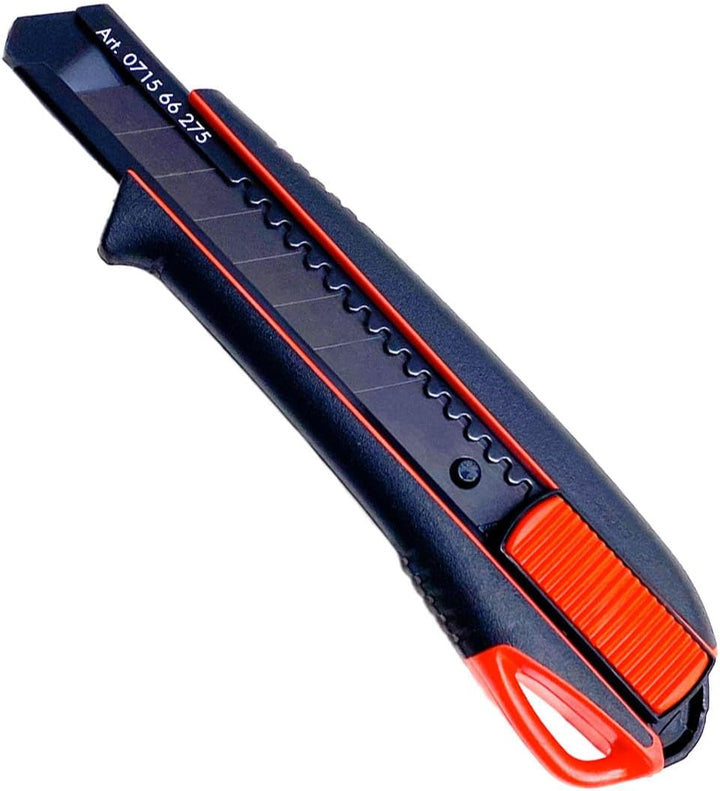Würth Cuttermesser 071566295 Teppichmesser 18mm inkl. 3 Abbrechklingen und 50 zusätzlichen 18mm Abbr