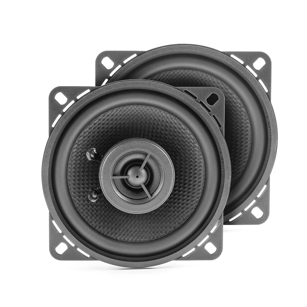 AMPIR CPX100 Koaxial-Lautsprecher 10cm mit 16mm Seidenkalotte, ohne Gitter (Paar)