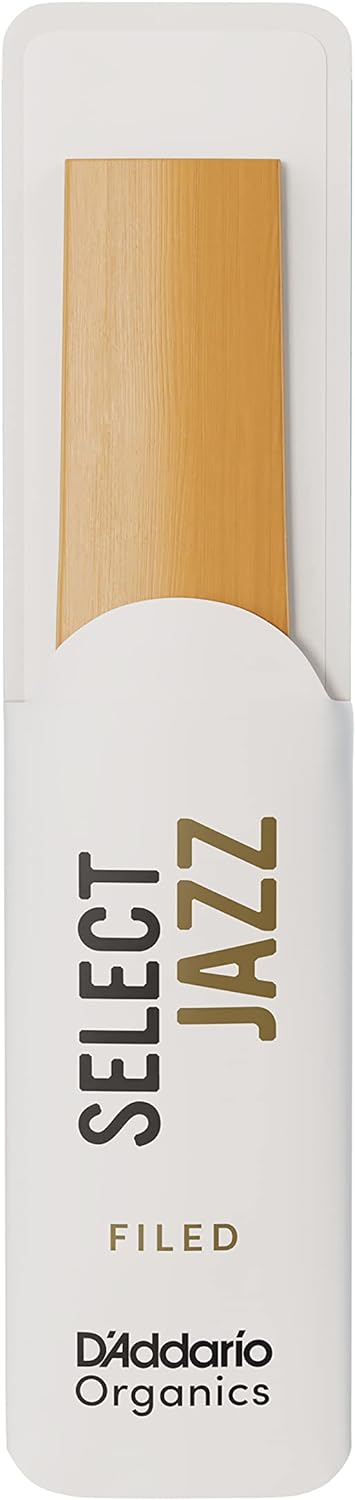 D'Addario Organisch Select Jazz Filed Tenor Saxophon-Stimmzungen - Saxophonrohre - Das erste und ein