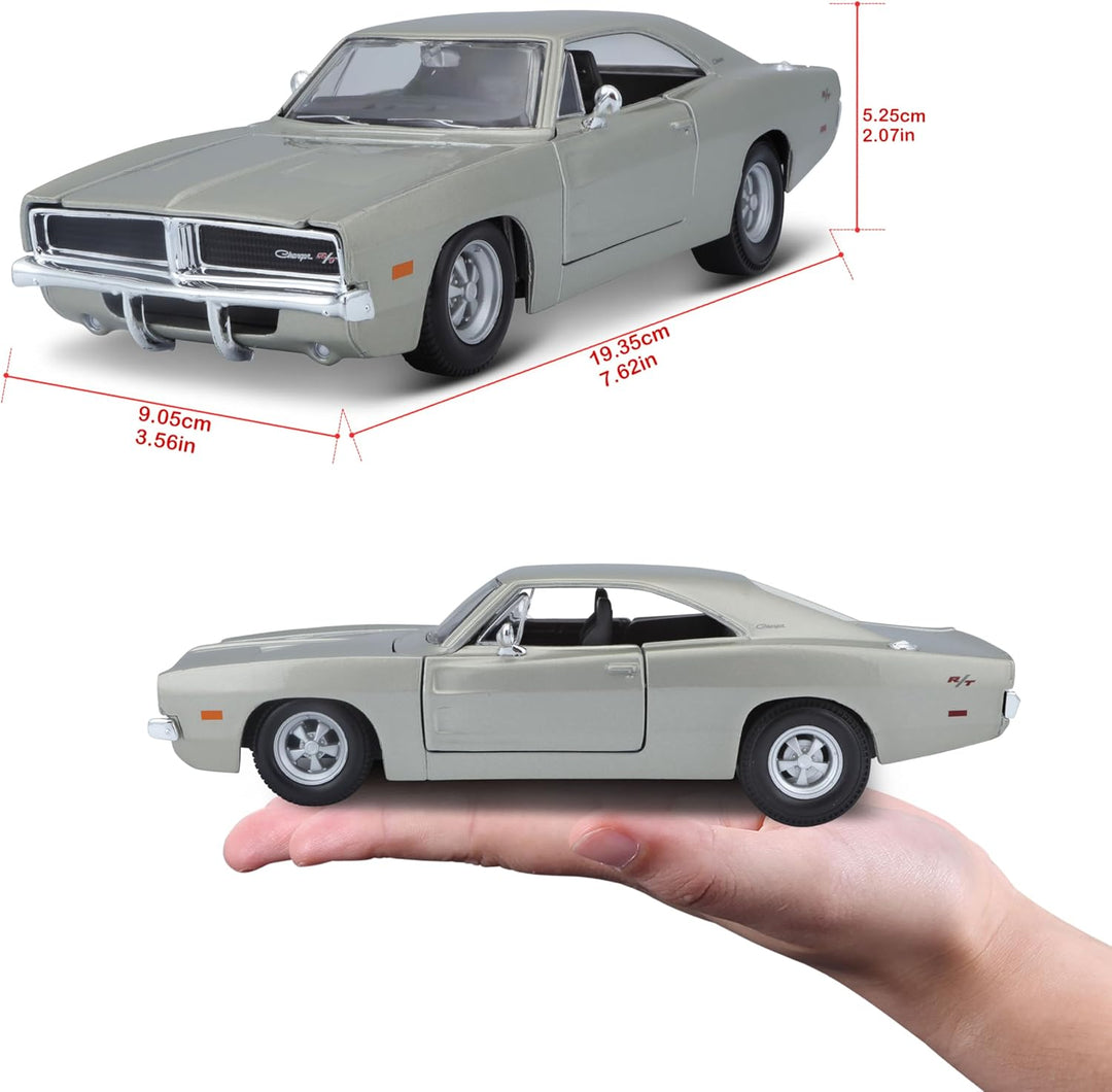 Maisto 31256 - Dodge Charger R/T 69 1:24, Blau