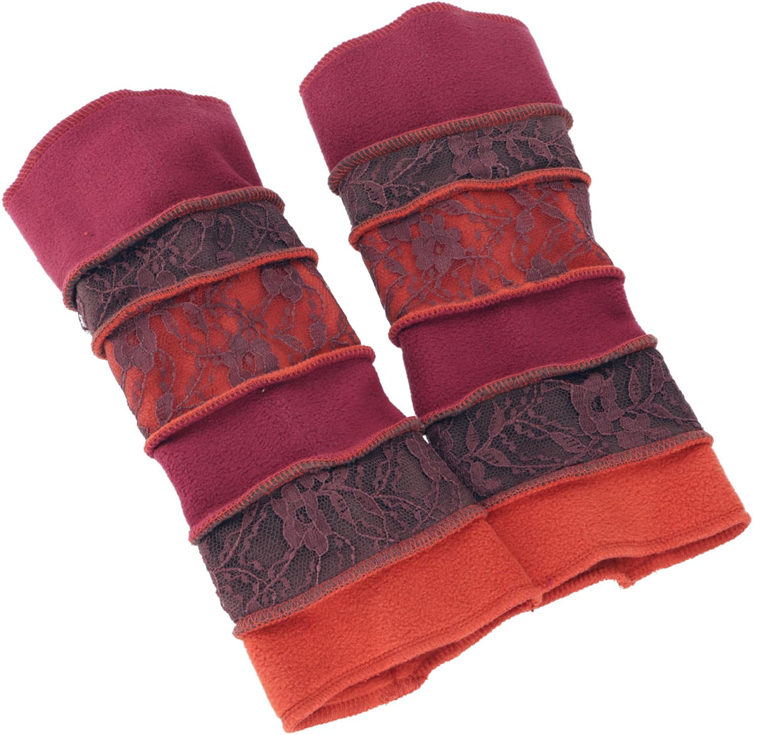 GURU SHOP Elfen Handstulpen, Pulswärmer, Herren/Damen, Schwarz, Synthetisch, Size:One Size Einheitsg