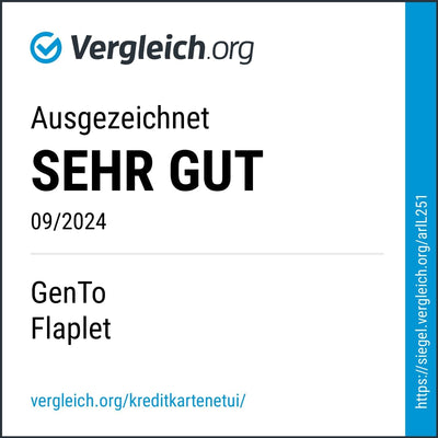 GenTo - Geldbörse mit/ohne Münzfach - TÜV geprüfter RFID NFC Schutz - Magic Wallet - Inklusive Gesch