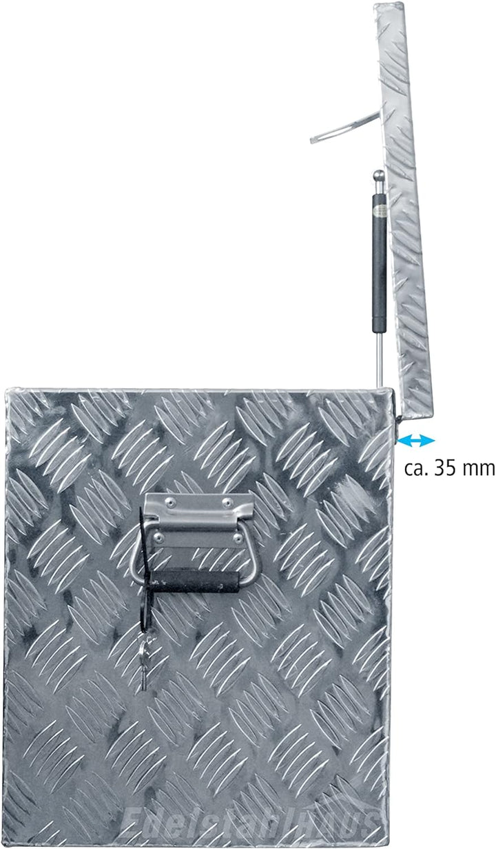 Truckbox D120 Edelstahlhaus Werkzeugkasten, Deichselbox, Transportbox, Alubox, Alukoffer, Deichselka
