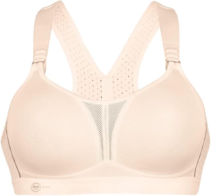 Anita Active Damen Bügelloser Sport-BH X - Back 70A Smart Rose, 70A Smart Rose