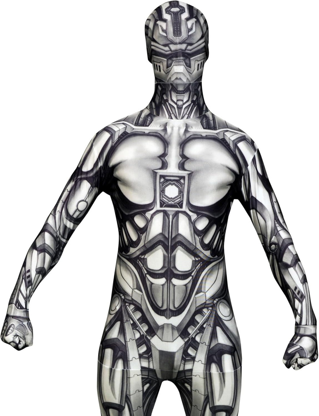 Morphsuits MLMADM Roboter Kostüm Erwachsenenkostüme, M, M Roboter
