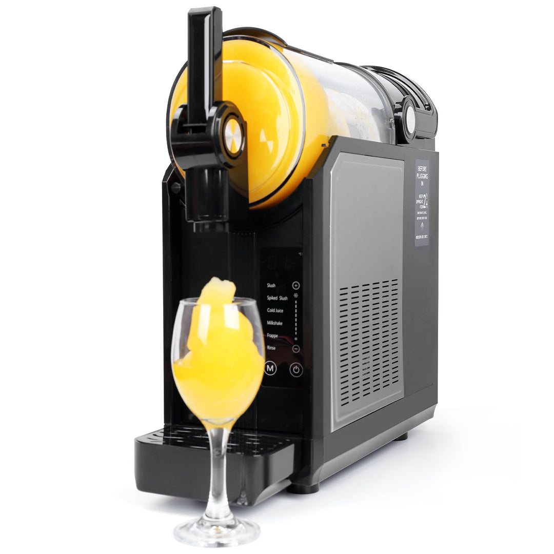 Slush Maschine für Zuhause 2,5L, 5-in-1 Eismaschine für Slushies, Cocktails, Milchshakes, Frappé & F