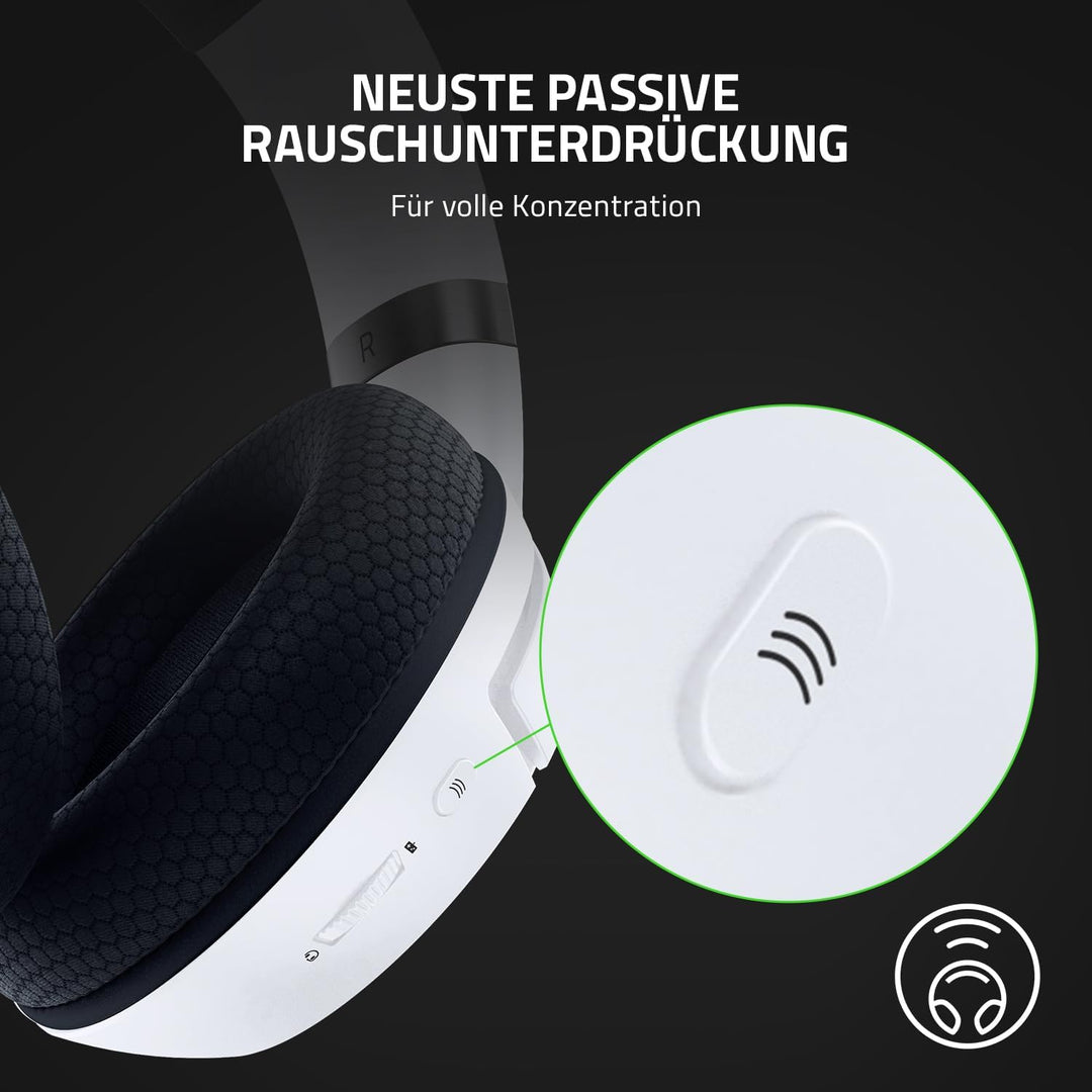 Razer Kaira - Kabellose Gaming Kopfhörer für Xbox Series X (Triforce Titanium 50mm Treiber, HyperCle