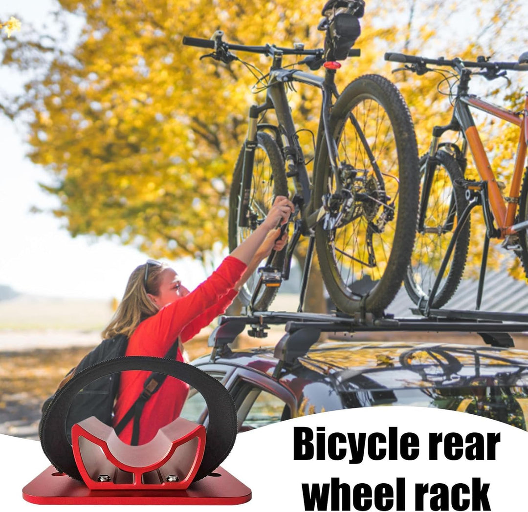 Fahrrad-Autohalterung - Schnellspanner-Fahrradblockträger, Universeller Fahrradträger mit Gabelblock