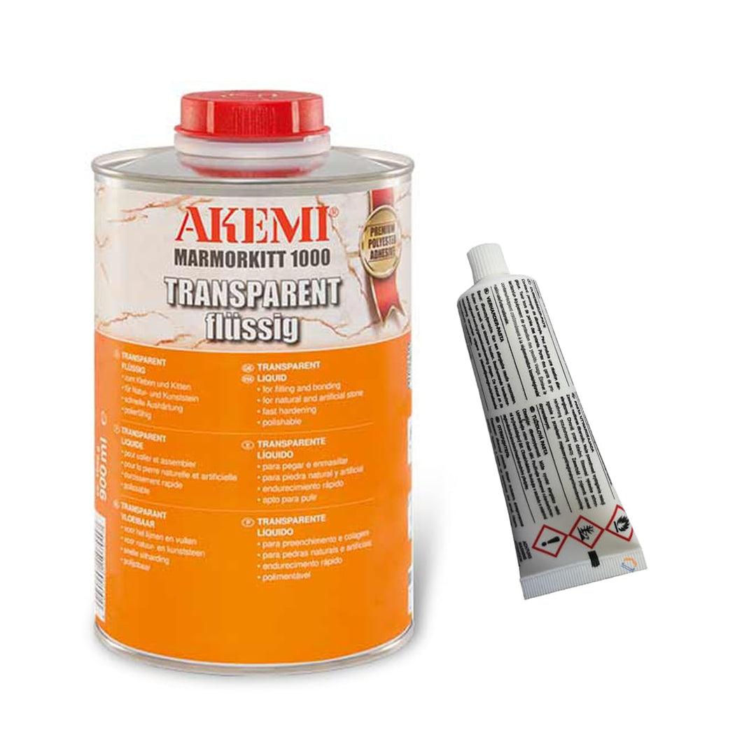 AKEMI Marmorkitt 1000 Transparent, 900 ml