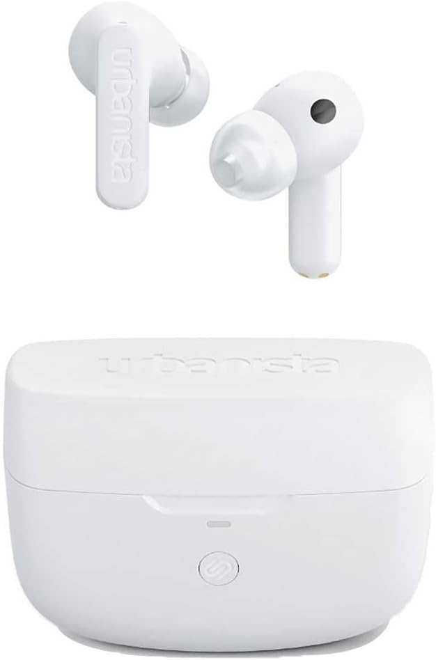 Urbanista Atlanta In Ear Kopfhörer Bluetooth Noise Cancelling, Hybrid ANC, Tiefe Bässe, spritzwasser