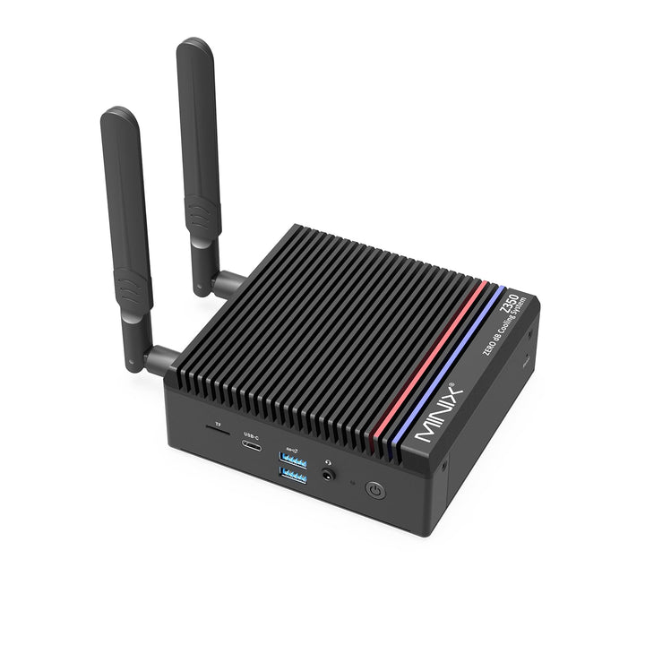 MINIX Fanless Mini PC Windows 11 Pro, Intel i3-N350, NEO Z350-0dB 16GB DDR4 512GB M.2 PCIe Gen3 x 4