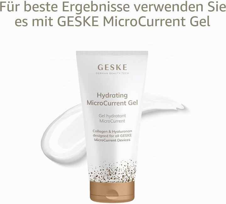 GESKE | SmartAppGuided™ MicroCurrent Skin Scrubber &amp; Blackhead Remover | 9 in 1 | Skincare Tools | F