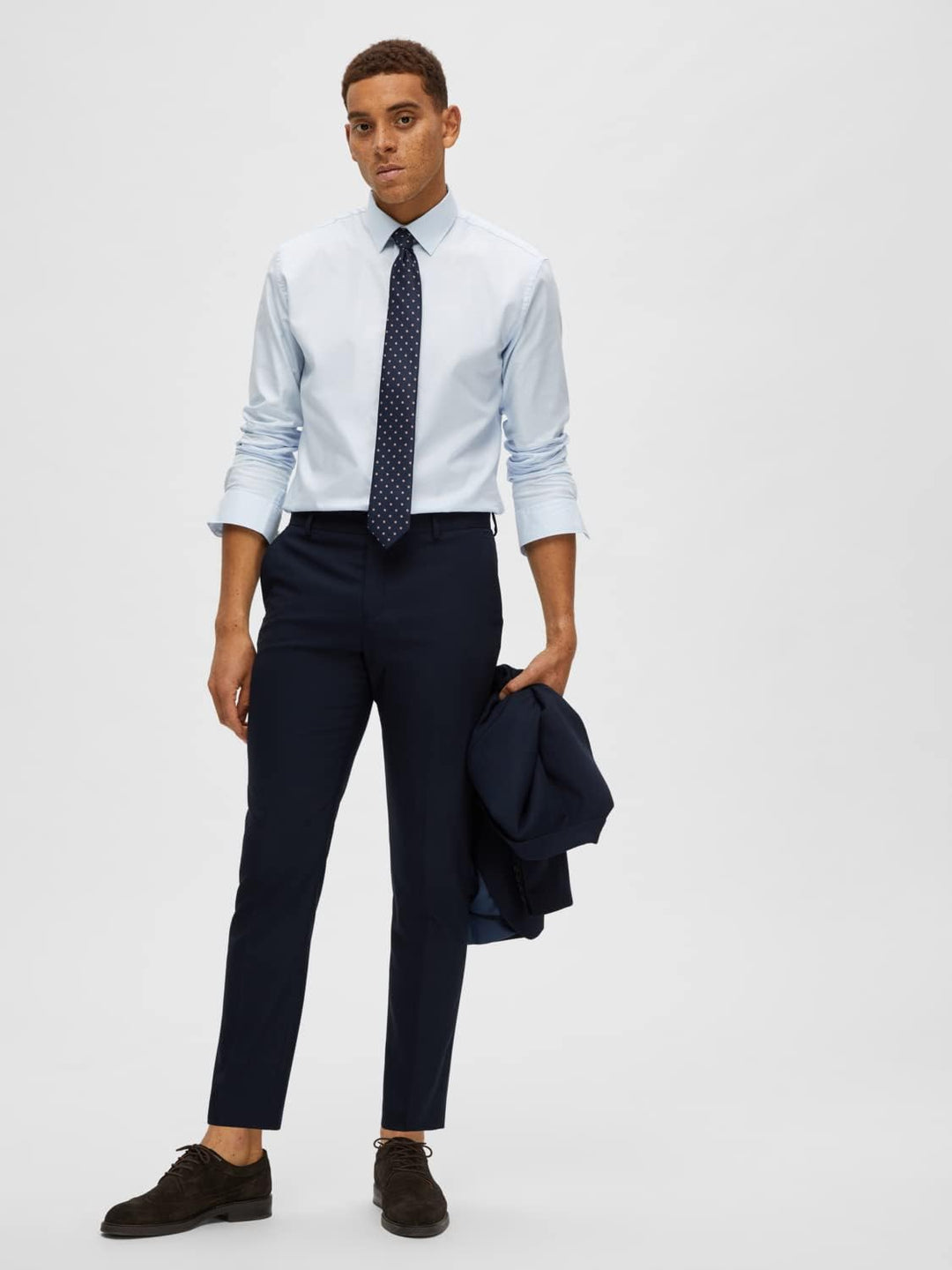 SELETED HOMME Herren Slhslim-Neil TRS B Noos Anzughose 98 Navy Blazer, 98 Navy Blazer