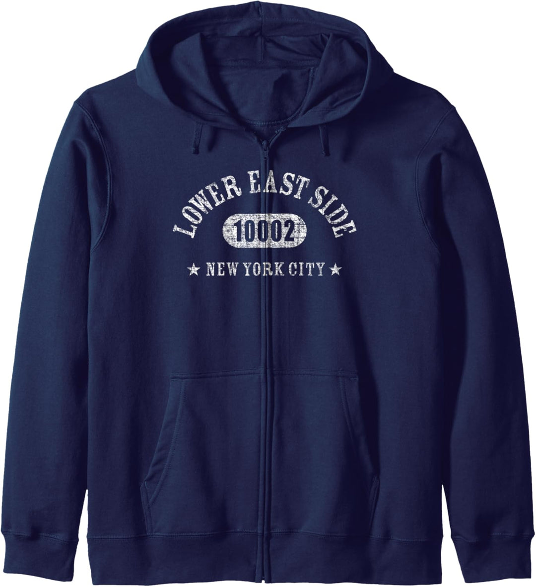 LOWER EAST SIDE NEW YORK CITY/ NYC Sportliches Design W Detail Kapuzenjacke