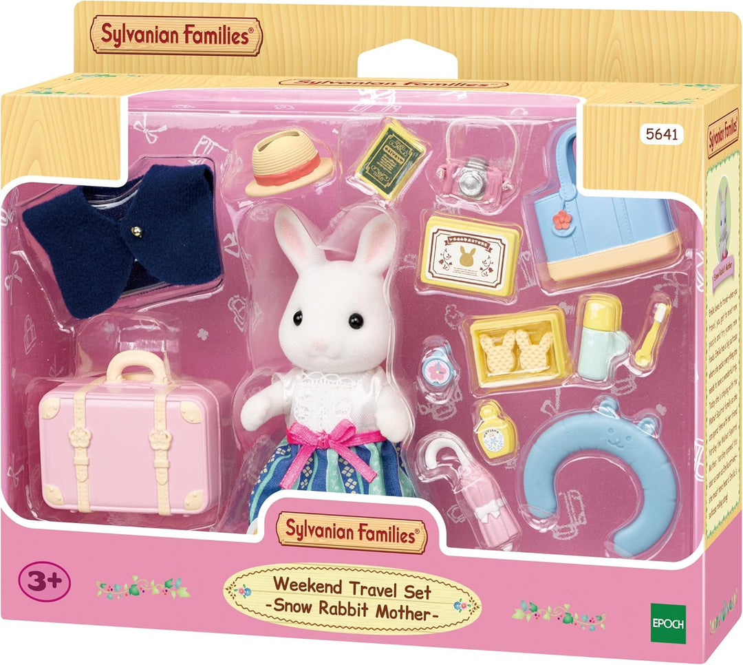 Sylvanian Families 5641 Grosses Reise Spielset mit Figur - Puppenhaus Spielset