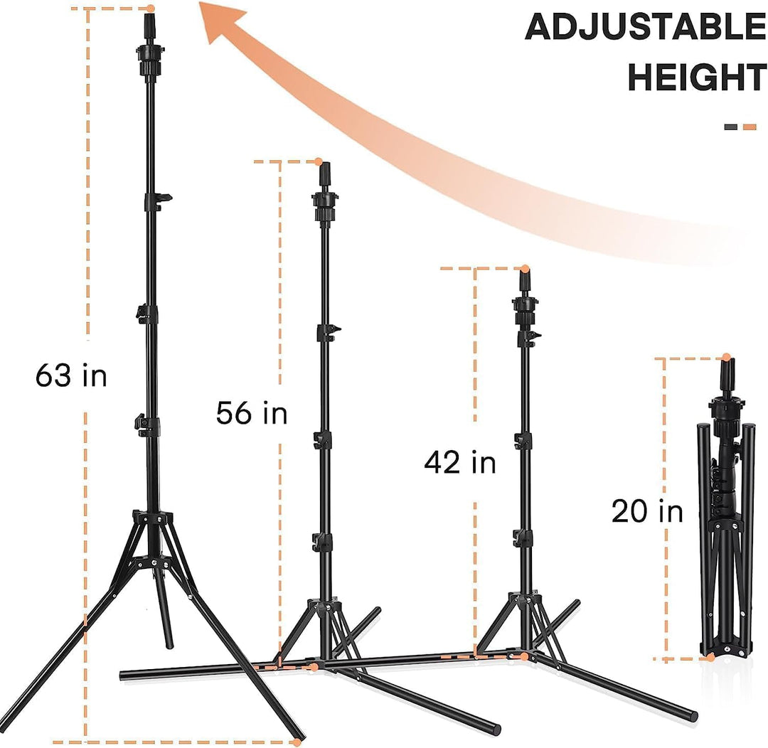 Mannequin-Kopfständer, 160 cm, verstellbarer Perückenständer, verstärktes Metall, Mannequinkopfständ