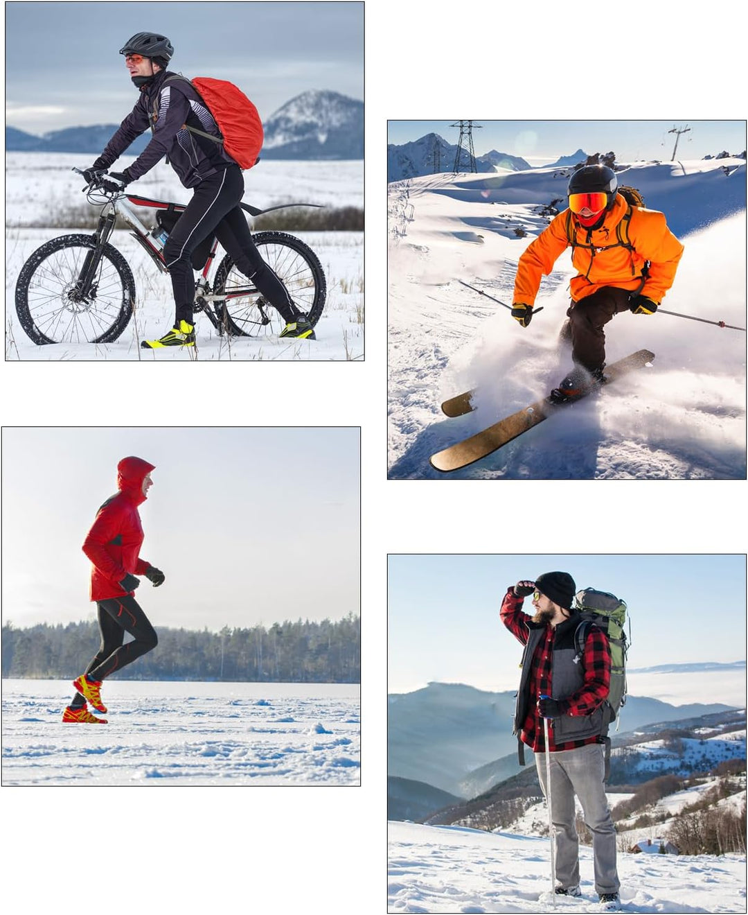 MEETWEE Thermounterwäsche Herren Atmungsaktiv Männer Thermo Funktionswäsche Winter Skiunterwäsche Un