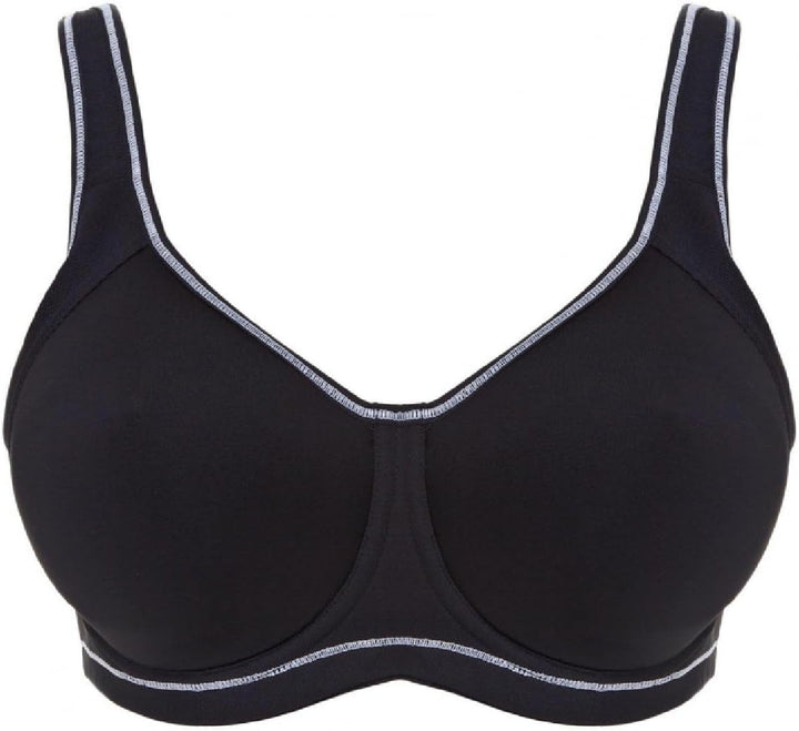 Freya Damen Sonic Bügel Sport-BH, Undurchsichtige 36 GG Storm, 36 GG Storm