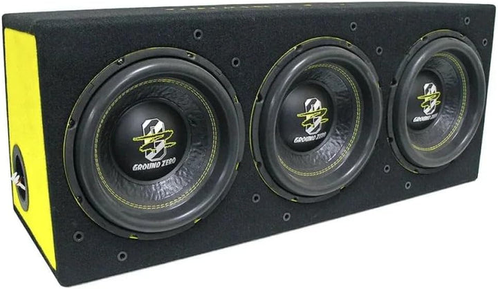 Ground Zero - Iridium GZIB 3.2500SPL - 10"" (25cm) Gehäusesubwoofer - Stück - 1500Watt