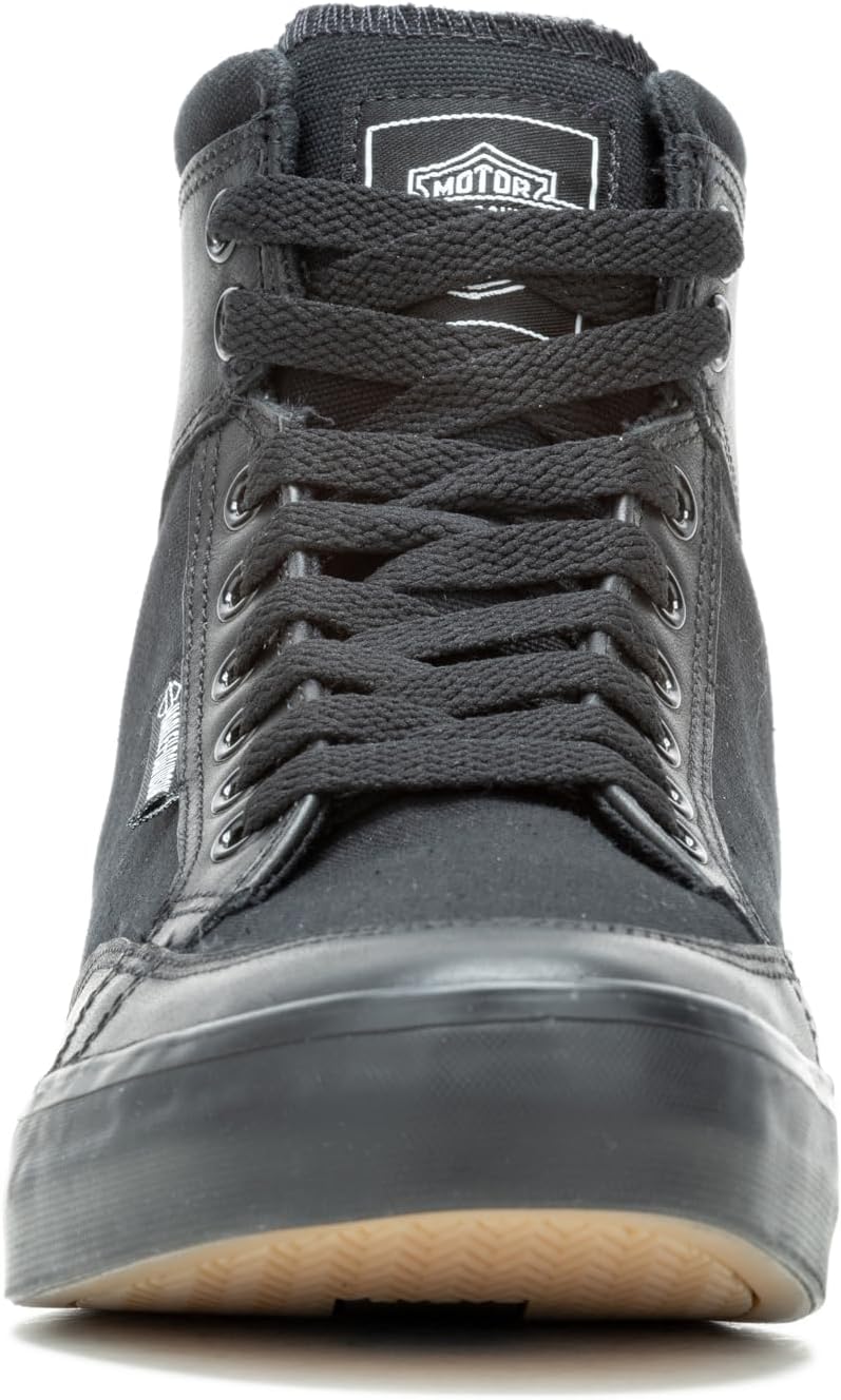 Harley-Davidson Unisex RosemontSneaker 34/35 EU Schwarz, 34/35 EU Schwarz