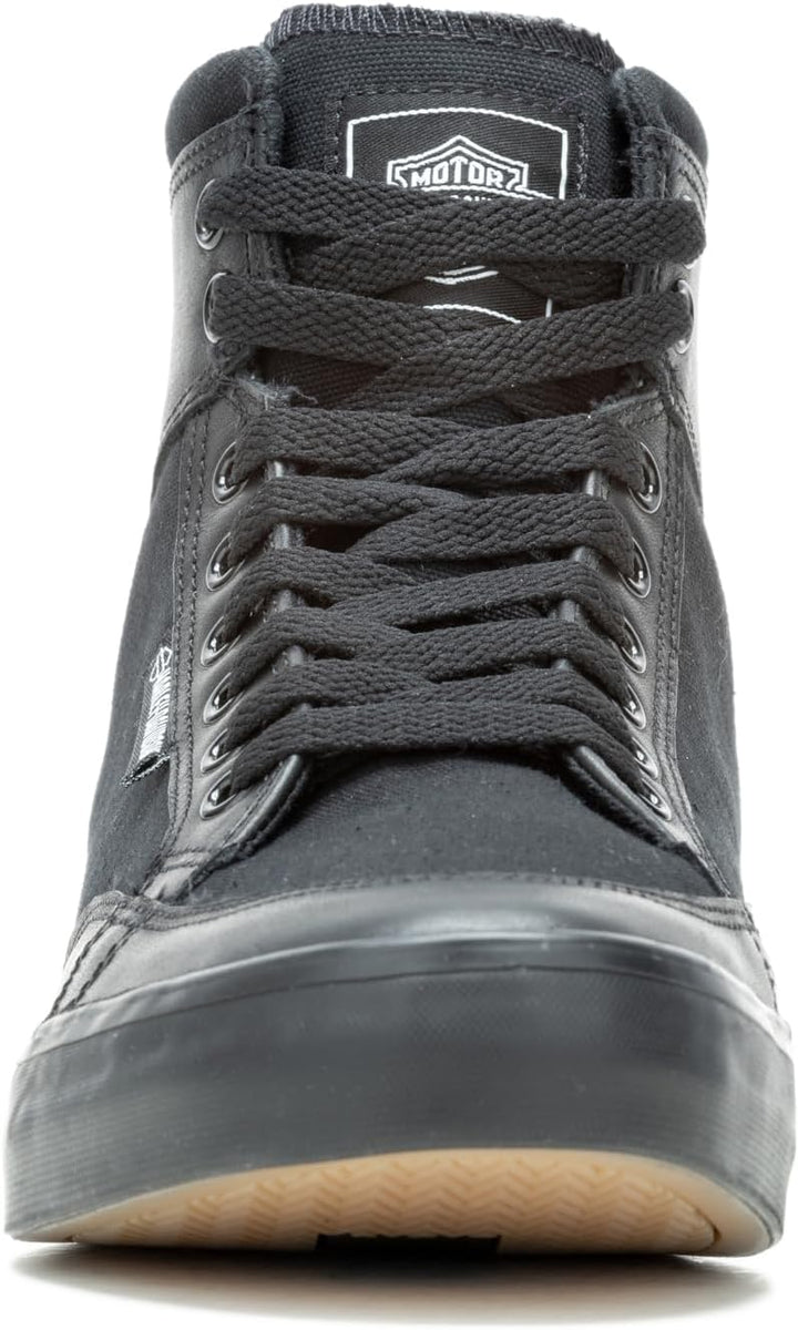Harley-Davidson Unisex RosemontSneaker 34/35 EU Schwarz, 34/35 EU Schwarz