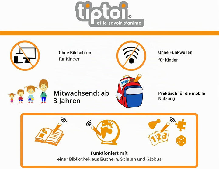 Ravensburger – Tiptoi – Buch (französischsprachige Version) Die Tiere Afrikas, Die Tiere Afrikas
