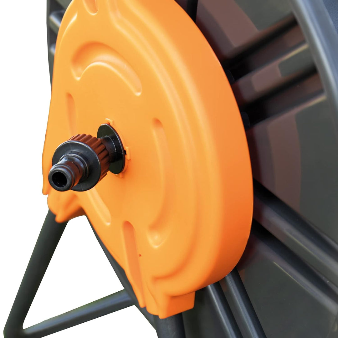 Amig - Schlauchwagen | für 1/2" Schläuche | max. 60m gerollt | mit Kurbel zum einfachen Aufrollen |