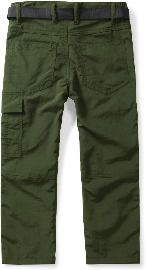 Aeslech Unisex Kinder Outdoorhose Wanderhose, Quick Dry Hosen für Jungen, Trekkinghose Camping Angel