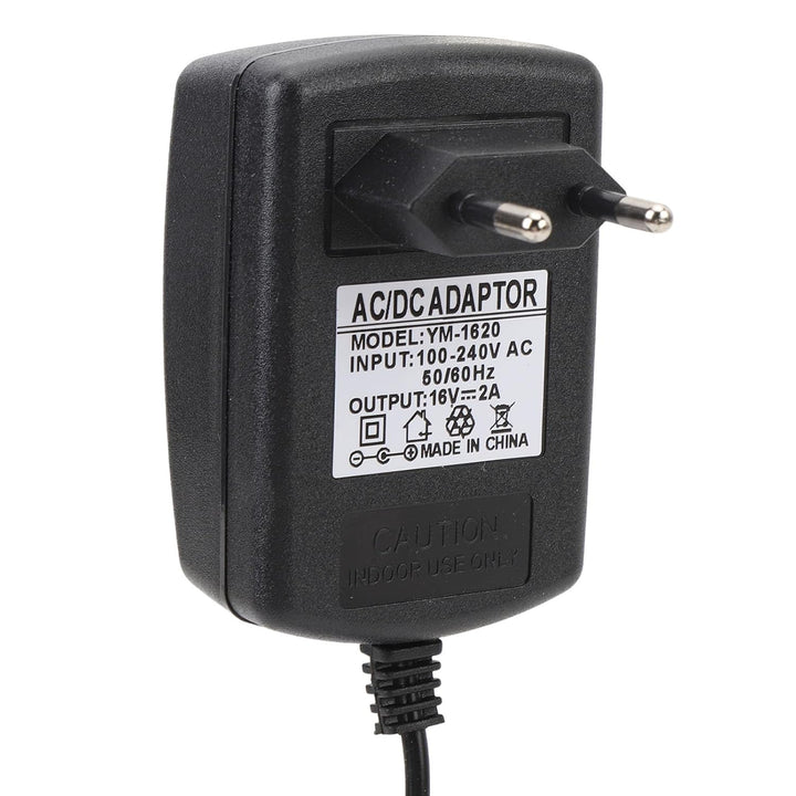 16-V-2A-Ladegerät, 37-Zoll-Kabel, 16-V-2A-Netzteil, Sicher für LED-Leuchten. (EU-Stecker), EU-Stecke
