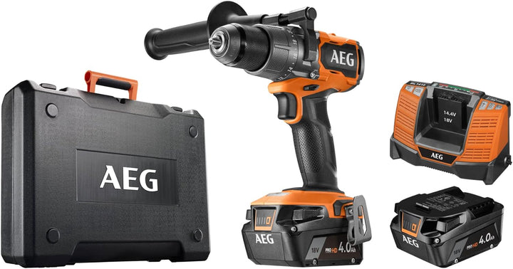 AEG PRO18V Brushless Akku-Kompakt-Schlagbohrschrauber BSB 18C3BL-402C (Max. Drehmoment 110 Nm, 13 mm