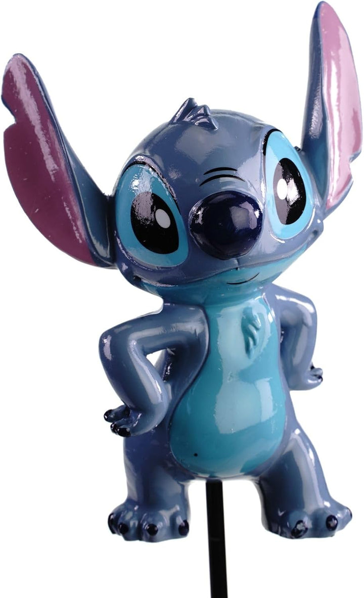 Disney Gartenstecker Stich In und Outdoor Gartendekoration 37 x 8 x 5 cm Blumenstecker Chamante Deko