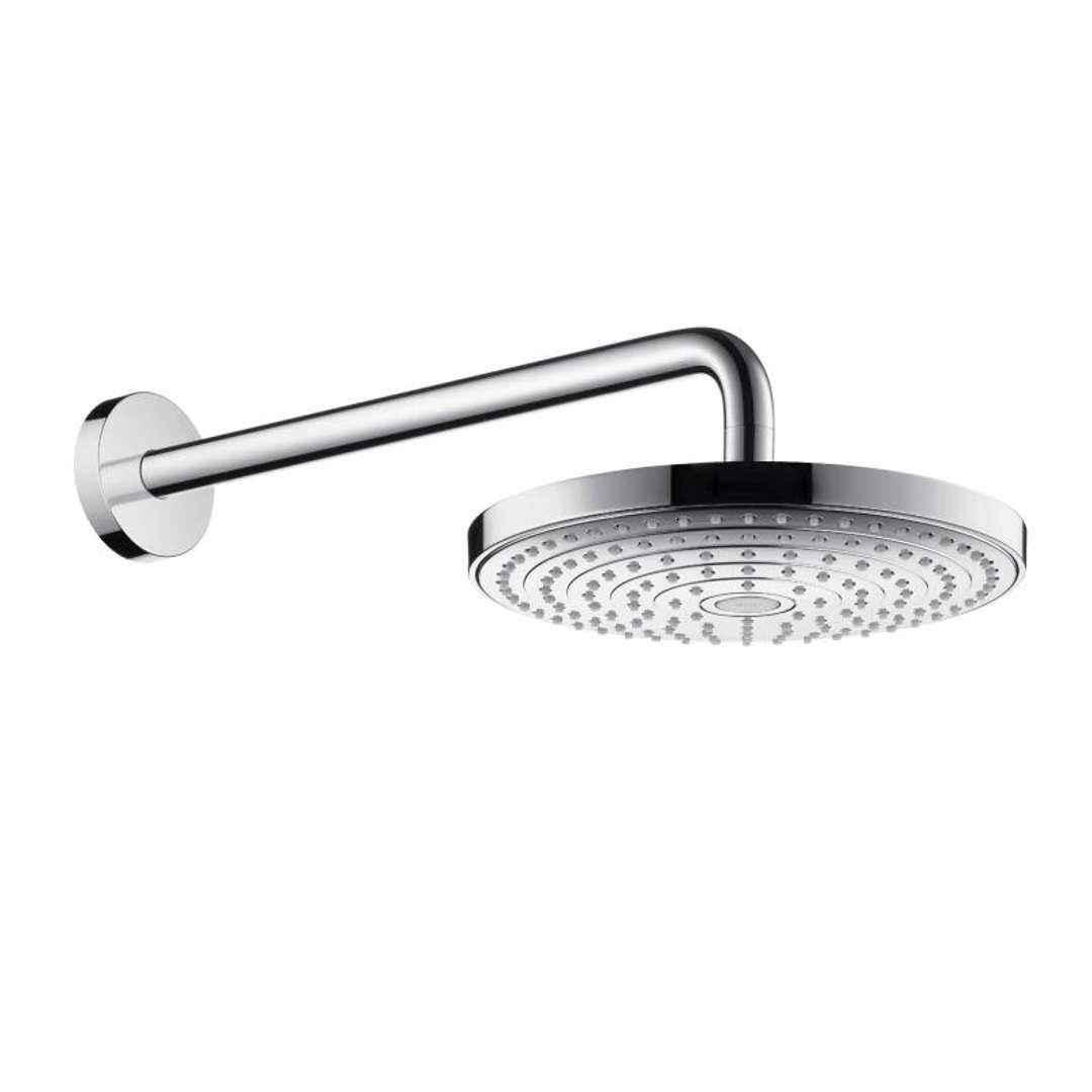 hansgrohe Raindance Select S 240 Duschkopf, Kopfbrause für Wandmontage, 2 Strahlarten, Chrom Wandans