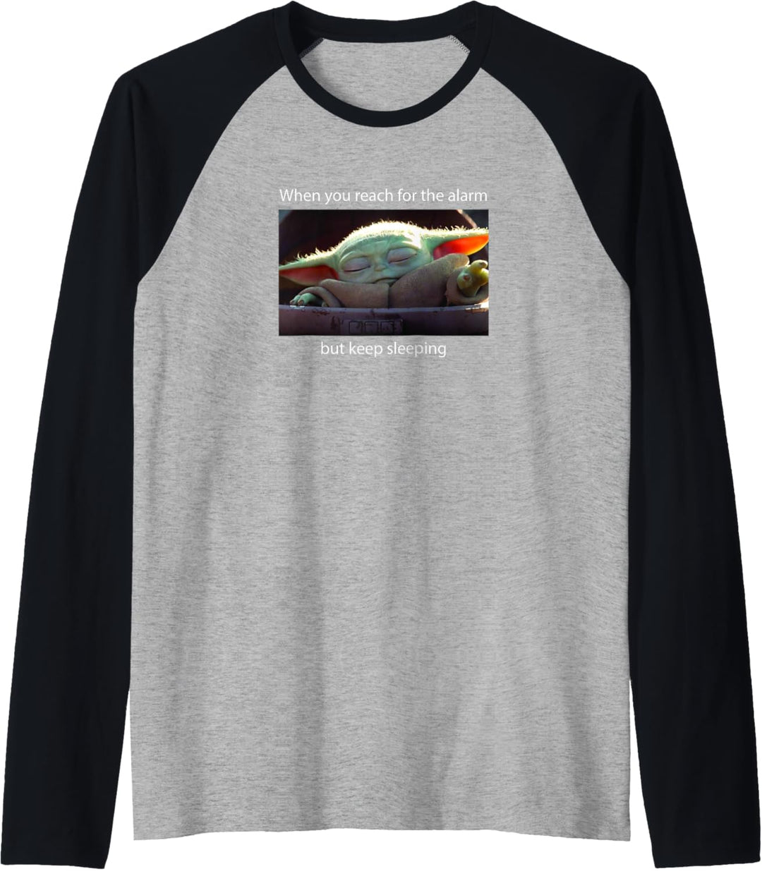 Star Wars Sleep Meme Raglan