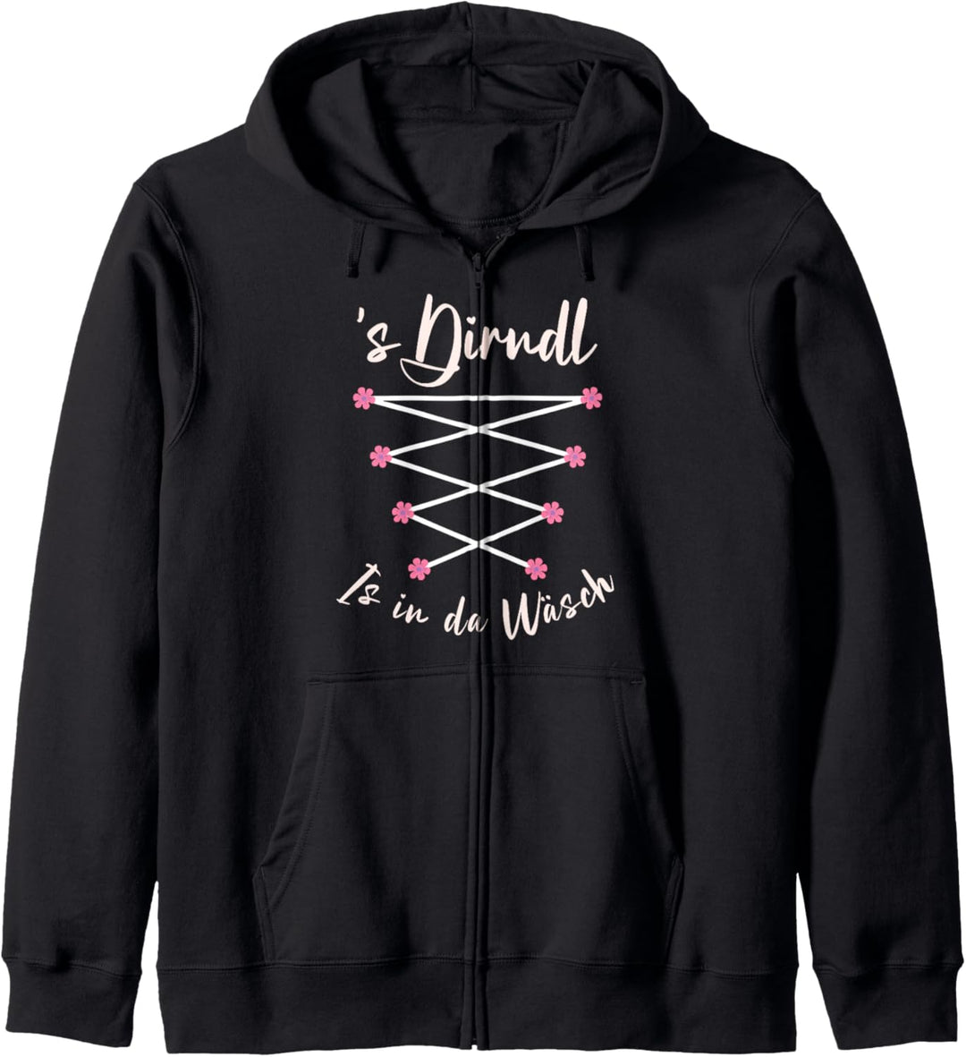 Passend für Oktoberfest Damen Dirndl Trachten Kapuzenjacke