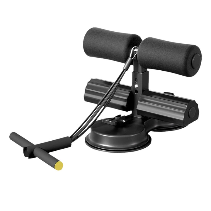 Sit-up-Assistent-Stange mit Widerstandsband,Portable Sit Up Assistant Sit Up Trainingsgerät,Bauchker