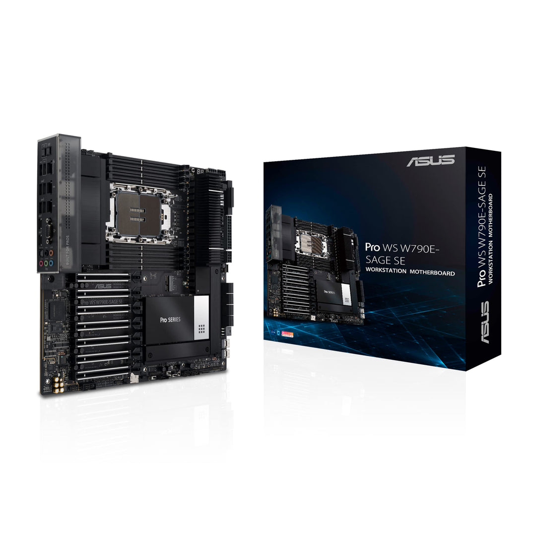 ASUS Pro WS W790E-SAGE SE Workstation Mainboard Sockel Intel LGA 4677 (EEB-Mainboard, PCIe 5.0, DDR5