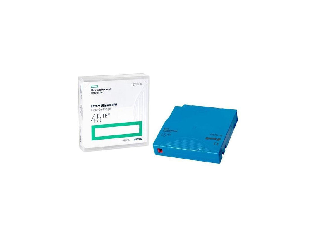 HPE LTO-9 45TB RW Non Custom Label Pack