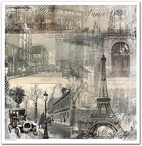 ITD Collection - Scrapbook-Paket 310 x 320 mm, Scrapbook-Papier, Dekopapier, Decoupage, Kartenherste