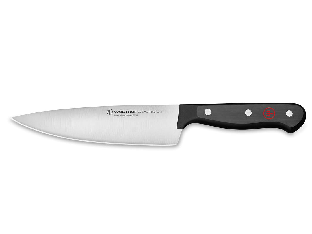 WÜSTHOF Gourmet Kochmesser 16 cm, Schwarz Schwarz 16 cm, Schwarz 16 cm