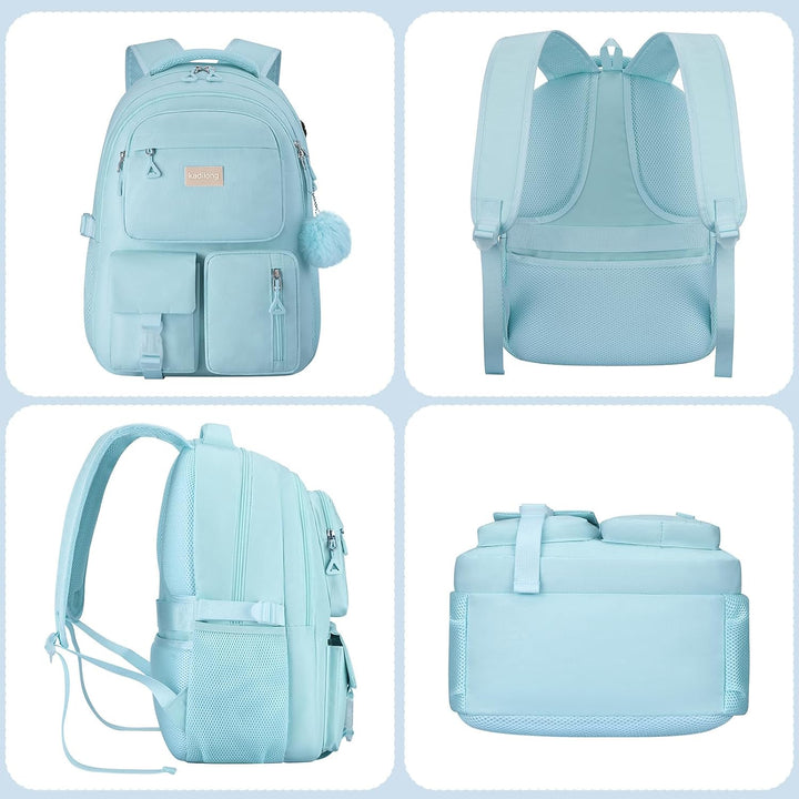 kadilong Rucksack Mädchen Teenager Schultasche Frauen Schulrucksack Studenten Rucksack Laptop Damen