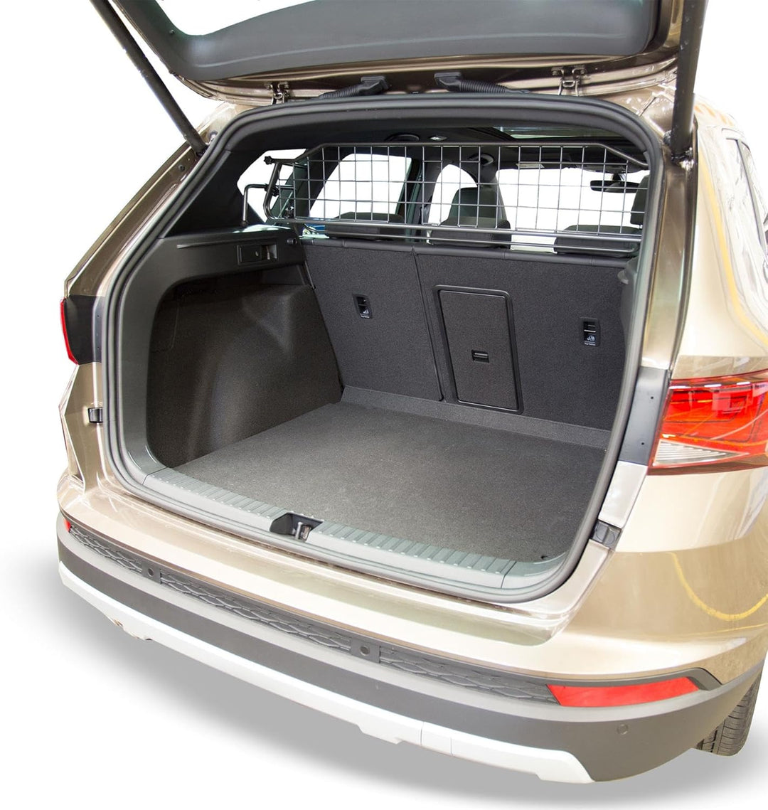 Travall Guard Hundegitter Kompatibel Mit SEAT Ateca (Ab 2016) TDG1540 - Massgeschneidertes Trenngitt