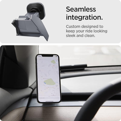 Spigen OneTap Pro MagFit [2022 Upgraded] KFZ Handyhalterung Auto Designed für Magsafe Kompatibel mit