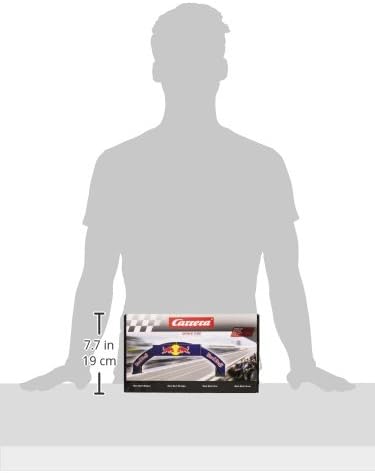 Carrera - 20021125 RedBull Bogen I Authenitsches Zubehör Teil für Deine Slot Car Rennbahn I Geeignet