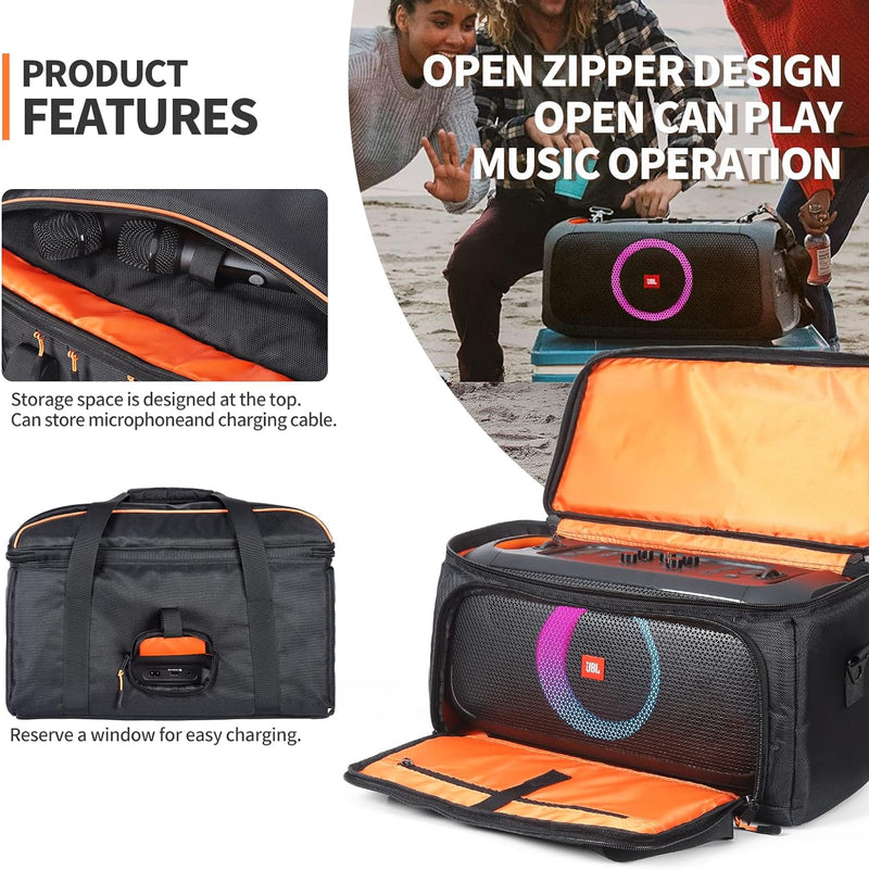 Taschen für JBL Partybox Bluetooth Lautsprecher Tragetasche Case Tragbar Tasche Reise Schutz Taschen