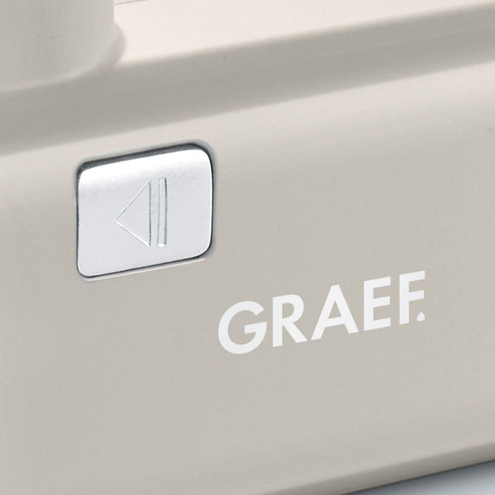 GRAEF. Elektromesser EK508, taupe, elektrisches Brotmesser für die Küche, elektrisches Fleischmesser