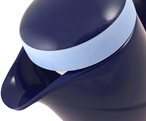 Helios Wave Isolierkanne, Kunststoff, dunkelblau, 1,5 Liter Dunkelblau 1,5 Liter, Dunkelblau 1,5 Lit