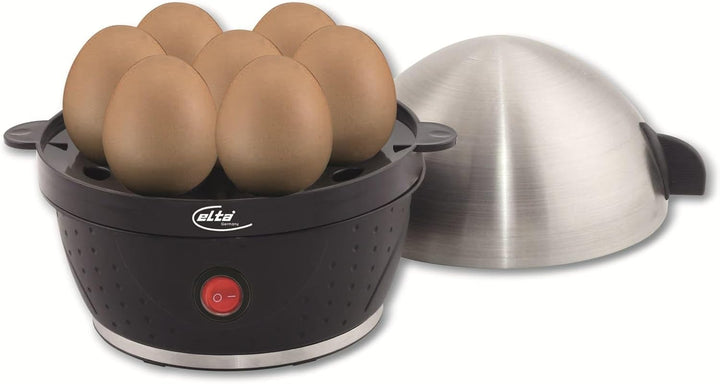 ELTA Edelstahl Eierkocher EK-115.1 edelstahl/schwarz