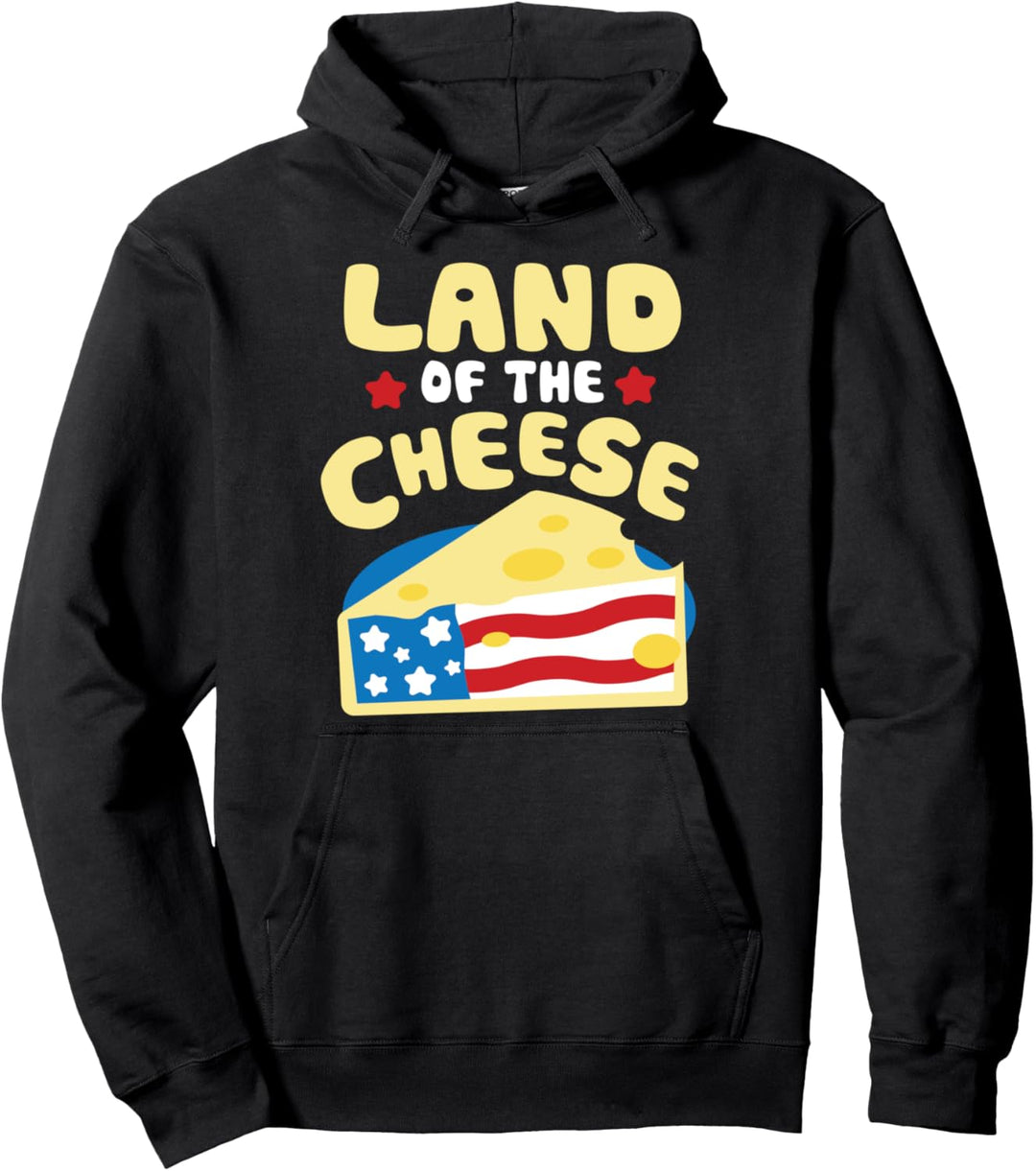 Land Of The Cheese For Magdo Russian Girl Pullover Hoodie